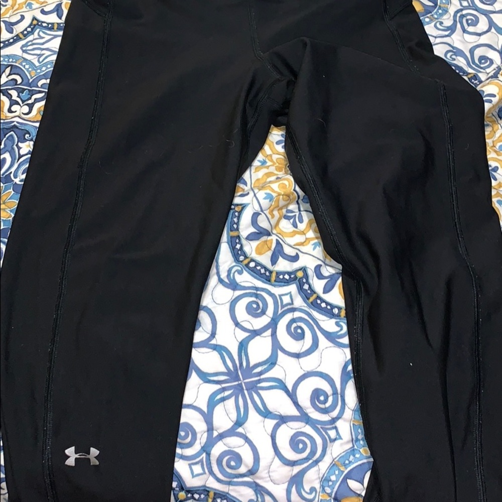 black under armour leggings